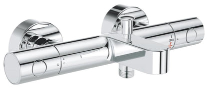 GROHE - Mitigeur thermostatique Bain / Douche 1/2 Grohtherm 800 Cosmopolitan chromé - Pose incluse